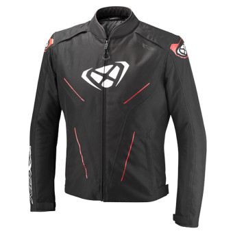 Cazadora moto Ixon Prodigy Black White Red