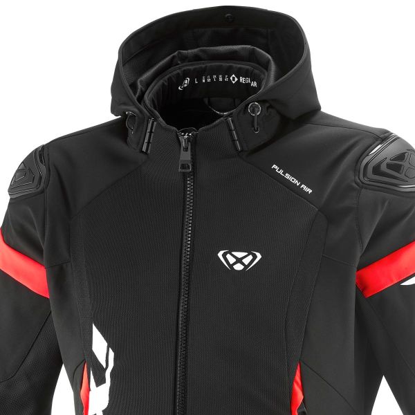 Ixon Pulsion Air Negro Blanco Rojo Brillante