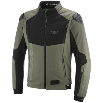 Cazadora moto Ixon Pulsion Kaki Black