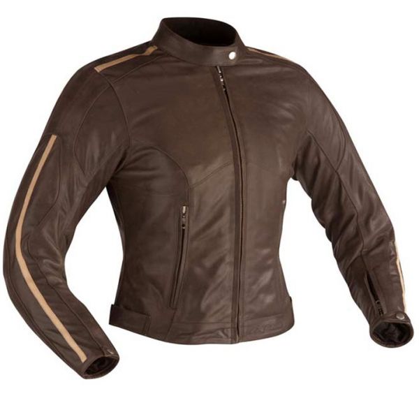 Cazadora moto Ixon Saphir Marr�n