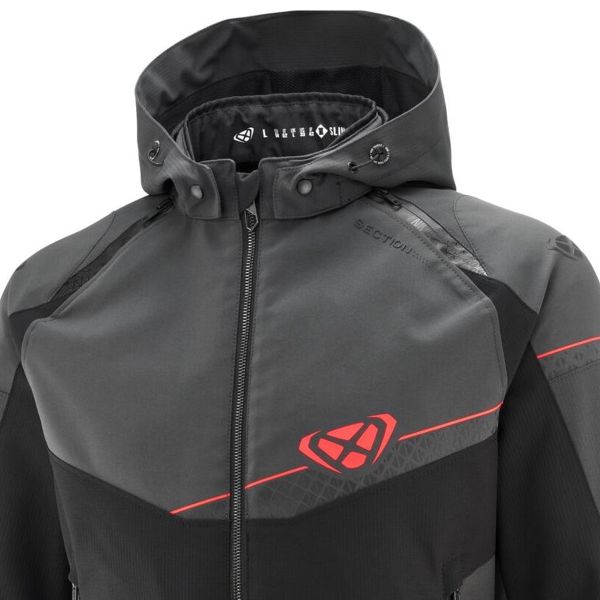 Ixon Sección Negro Antracita Rojo