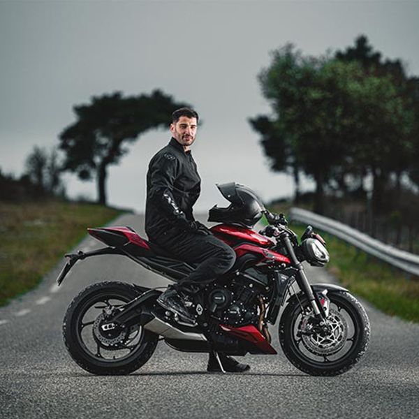 Ixon Siwa Black Anthracite Bright Red