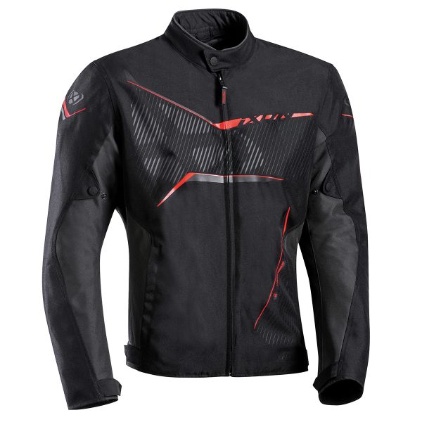 Cazadora moto Ixon Slash Black Grey Red Cazadora moto Ixon Slash Black Grey Red