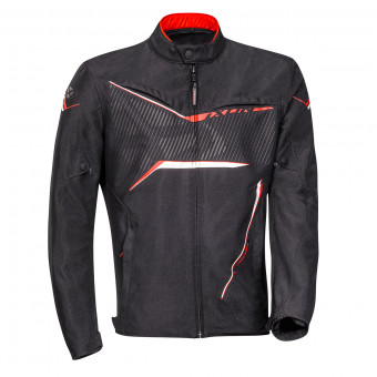 Cazadora moto Ixon Slash Light Black White Red