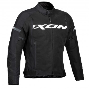 Cazadora moto Ixon Specter Black White