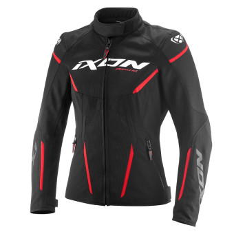 Cazadora moto Ixon Striker 2 Air WP L Negro Rojo