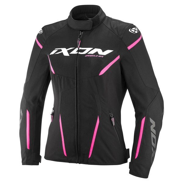 Cazadora moto Ixon Striker 2 Air WP Lady Negro Rosa Cazadora moto Ixon Striker 2 Air WP Lady Negro Rosa