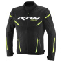Cazadora moto Ixon Striker 2 Negro Amarillo Brillante