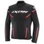 Cazadora moto Ixon Striker 2 Negro Blanco Rojo