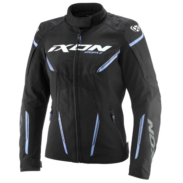 Cazadora moto Ixon Striker 2 Lady Negro Lavanda