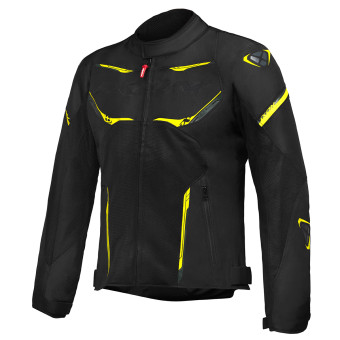 Cazadora moto Ixon Striker Air Black Anthracite Bright Yellow