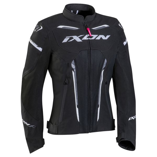 Cazadora moto Ixon Striker Air LD Black Anthracite White