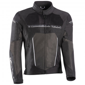 Cazadora moto Ixon T-Rex Black White Grey