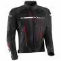 Cazadora moto Ixon T-Rex Black White Red
