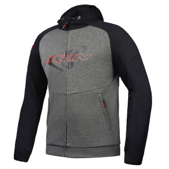 Cazadora moto Ixon Touchdown Black Anthracite