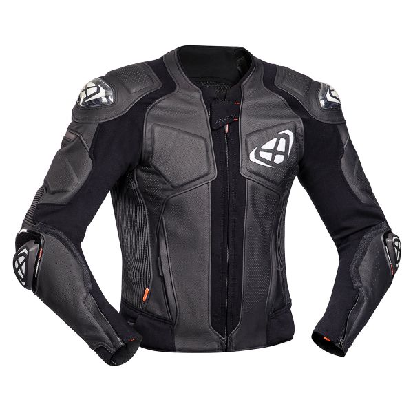 Cazadora moto Ixon Vendetta Jacket Evo Black White