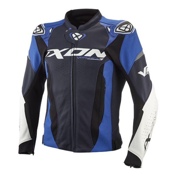 Cazadora moto Ixon Vortex 3 Jacket Blue White Cazadora moto Ixon Vortex 3 Jacket Blue White