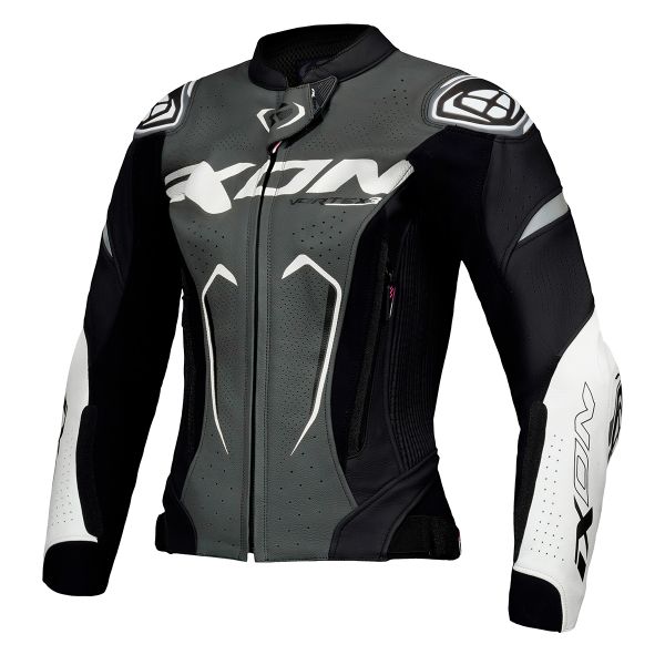 Cazadora moto Ixon Vortex 3 Jacket Lady Black Anthracite White Cazadora moto Ixon Vortex 3 Jacket Lady Black Anthracite White
