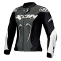 Cazadora moto Ixon Vortex 3 Jacket Lady Black Anthracite White