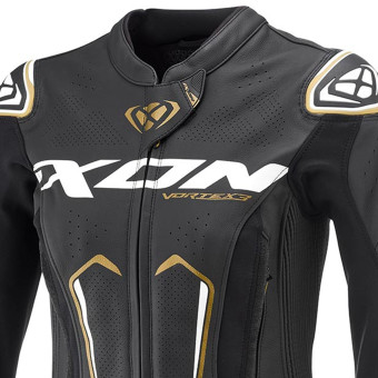 Ixon Chaqueta Vortex 3 Mujer Negro Blanco Oro