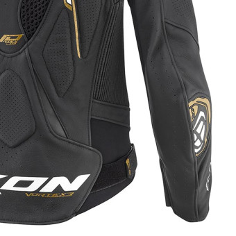 Ixon Chaqueta Vortex 3 Mujer Negro Blanco Oro