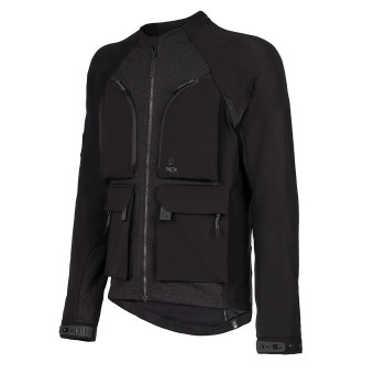 Cazadora moto Knox Camisa Tor Blindada Negra