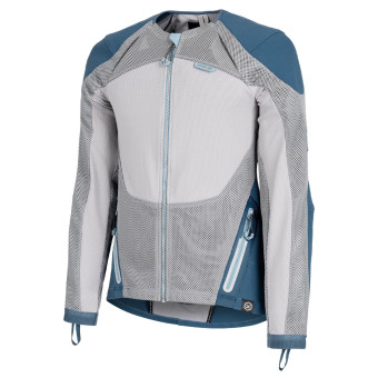 Cazadora moto Knox Armoured Urbane Pro Move Azul petr�leo