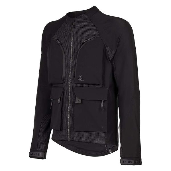 Cazadora moto Knox Tor (sobrechaqueta incluida) Negro