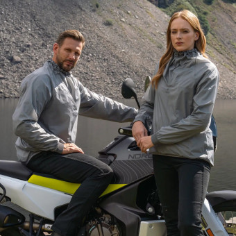 Knox Tor Mujer Waterproof Shell Gris claro