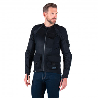 Cazadora moto Knox Urbane Pro MK2 Utility Black