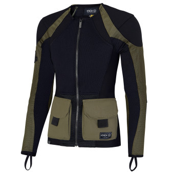 Cazadora moto Knox Urbane Pro MK3 Utility Woman Olive Green