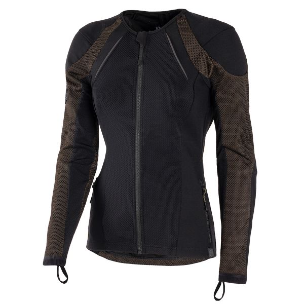 Cazadora moto Knox Urbane Pro MK3 Woman Copper Black