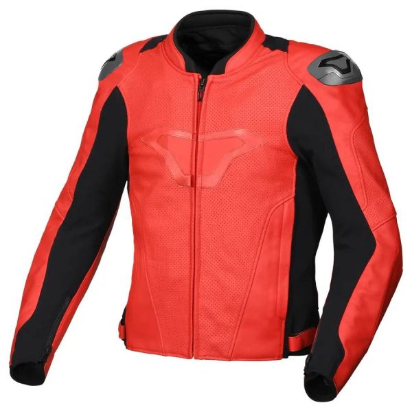 Cazadora moto Macna Aviant Air Black Red Cazadora moto Macna Aviant Air Black Red