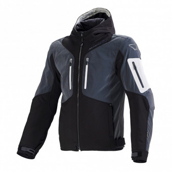 Cazadora moto Macna Aytee Black Dark Grey