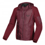 Cazadora moto Macna Cocoon Lady Burgundy