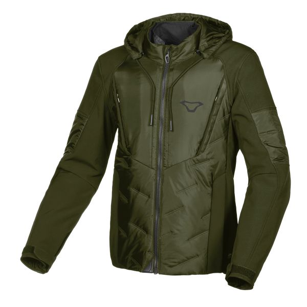 Cazadora moto Macna Cocoon Lady Military Green