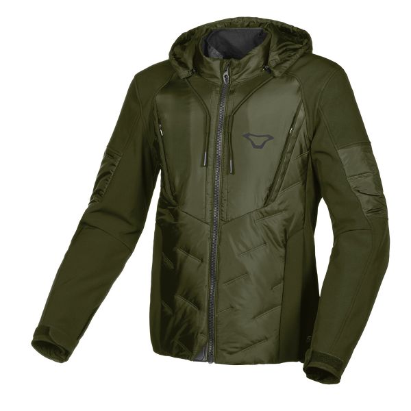 Cazadora moto Macna Cocoon Military Green