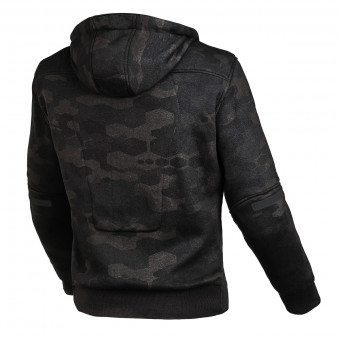 Macna District Hoodie Grey Print