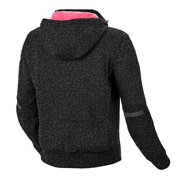 Macna District Hoodie Lady Black Print