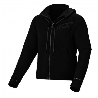Cazadora moto Macna District Hoodie Lady Black