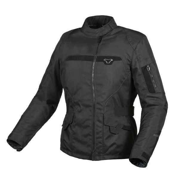 Cazadora moto Macna Evora Black
