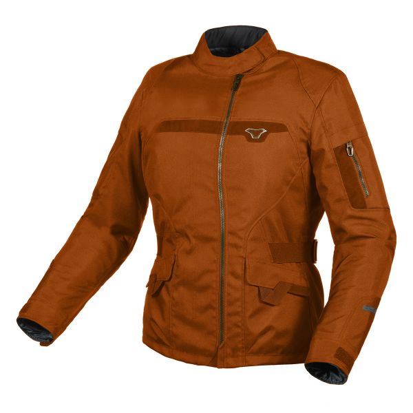 Cazadora moto Macna Evora Rust Brown Cazadora moto Macna Evora Rust Brown
