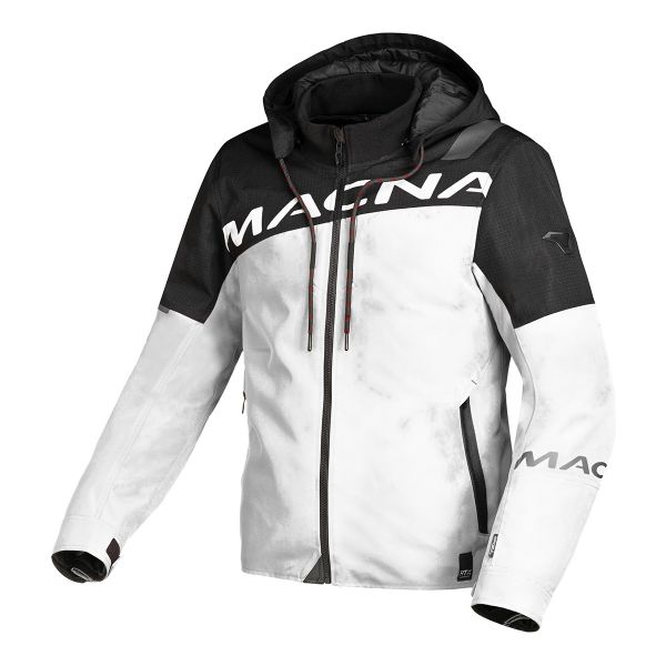 Cazadora moto Macna Racoon Light Grey Black Cazadora moto Macna Racoon Light Grey Black