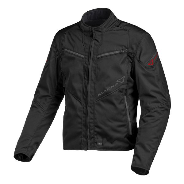 Cazadora moto Macna Solute Black Cazadora moto Macna Solute Black