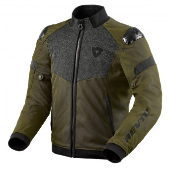 Cazadora moto REV'IT Action H2O Black Green
