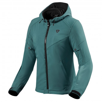 Cazadora moto REV'IT Afterburn H2O Ladies D. Green