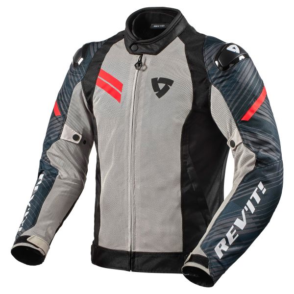 Cazadora moto REV'IT Apex Air Black Neon Red