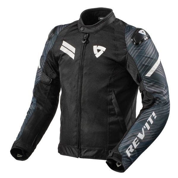Cazadora moto REV'IT Apex Air Black White