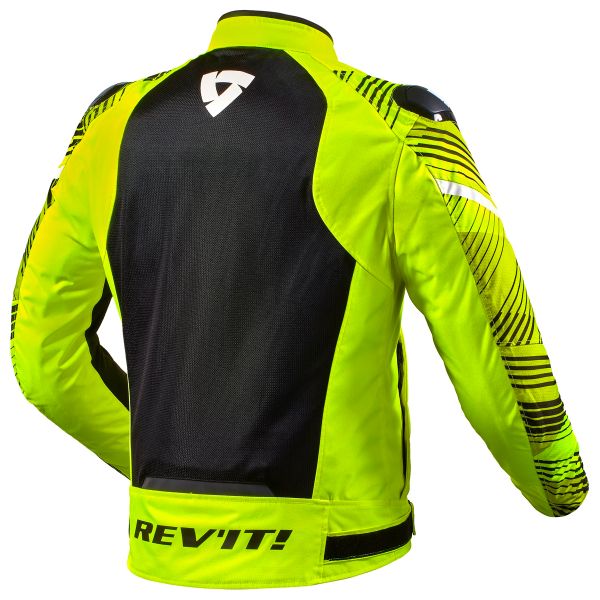 REV'IT Apex Air Neon Yellow Black
