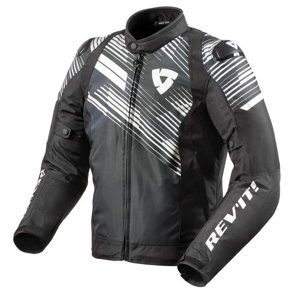 Cazadora moto REV'IT Apex TL Black White